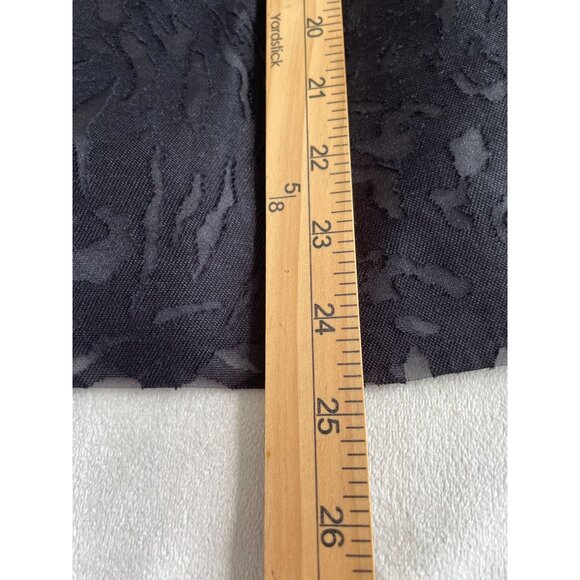 Multiples Black Long-Sleeve Button-Up Top Jacket Abstract Pattern M Whimsigoth - Picture 5 of 10